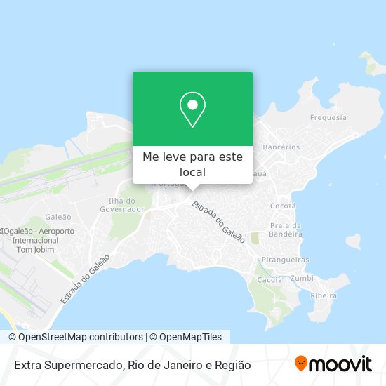 Extra Supermercado mapa