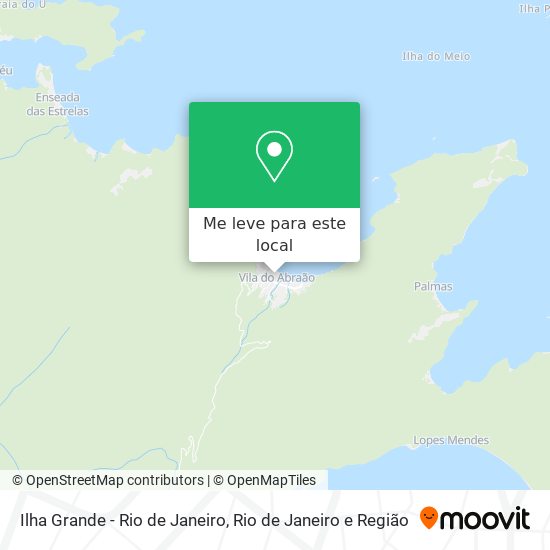 Ilha Grande - Rio de Janeiro mapa
