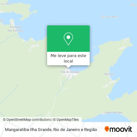 Mangaratiba-Ilha Grande mapa
