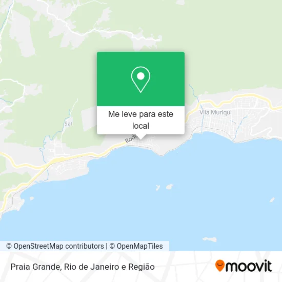 Praia Grande mapa