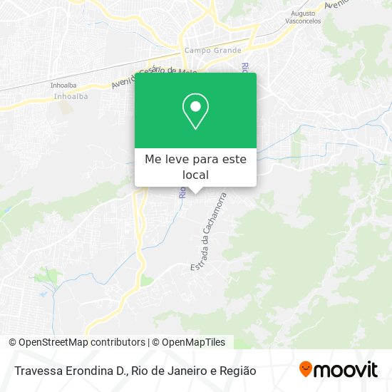 Travessa Erondina D. mapa
