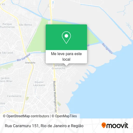 Rua Caramuru 151 mapa