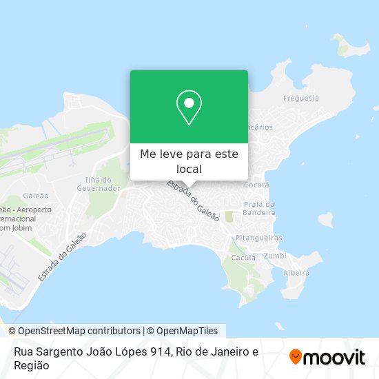 Rua Sargento João Lópes 914 mapa