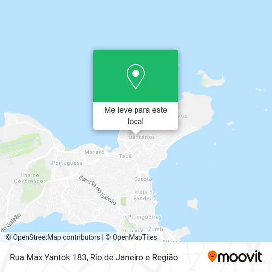 Rua Max Yantok 183 mapa