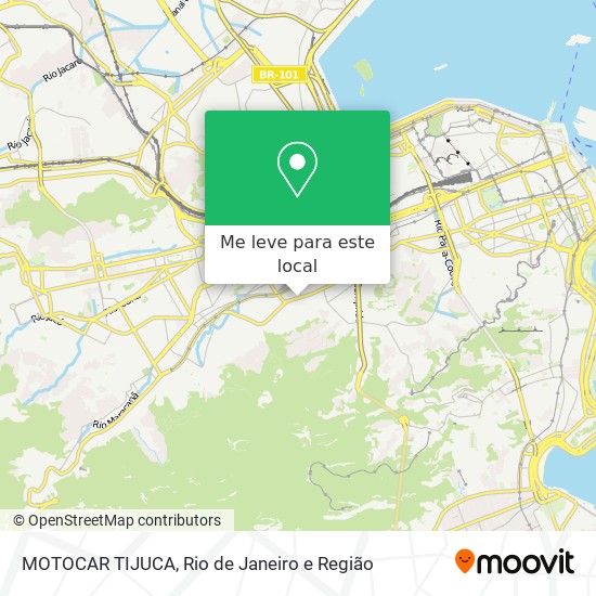 MOTOCAR TIJUCA mapa