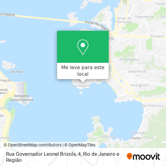 Rua Governador Leonel Brizola, 4 mapa