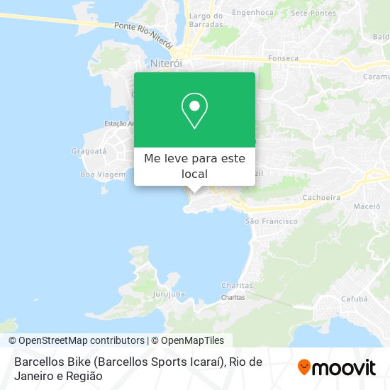Barcellos Bike (Barcellos Sports Icaraí) mapa