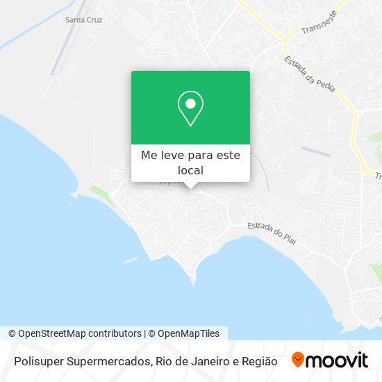 Polisuper Supermercados mapa