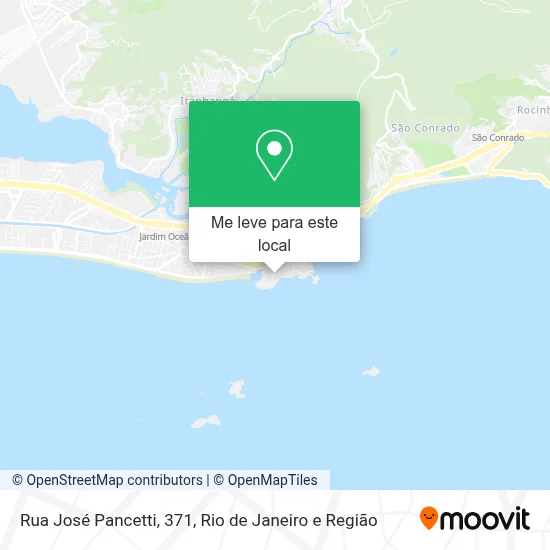 Rua José Pancetti, 371 mapa