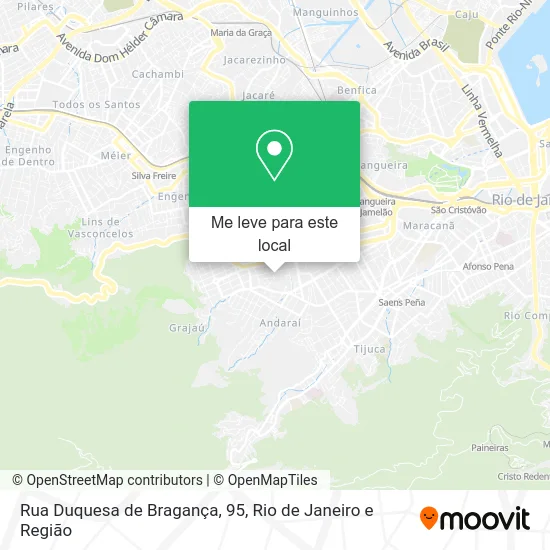 Rua Duquesa de Bragança, 95 mapa