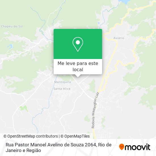 Rua Pastor Manoel Avelino de Souza 2064 mapa