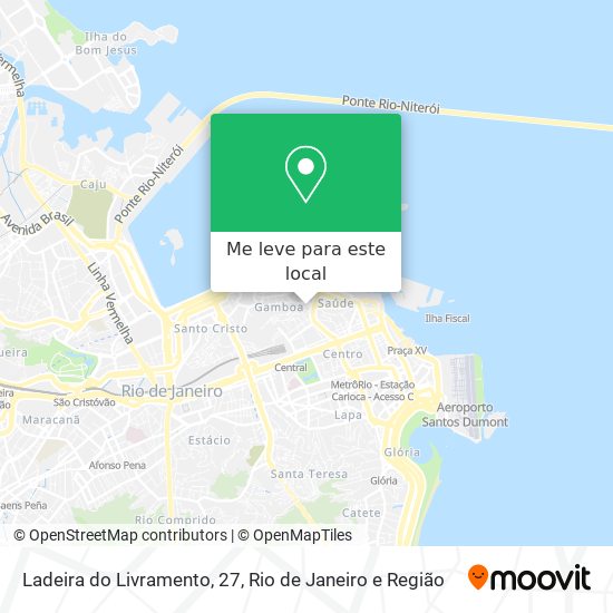 Ladeira do Livramento, 27 mapa