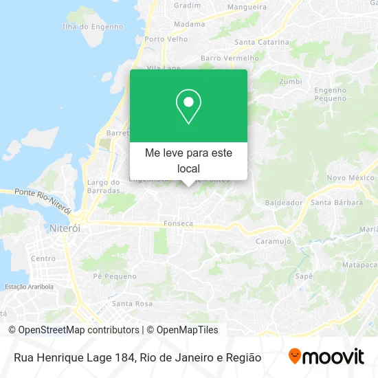 Rua Henrique Lage 184 mapa