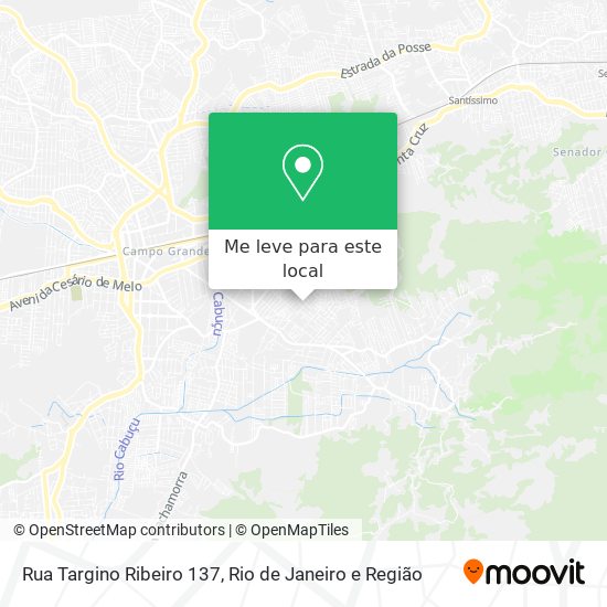 Rua Targino Ribeiro 137 mapa