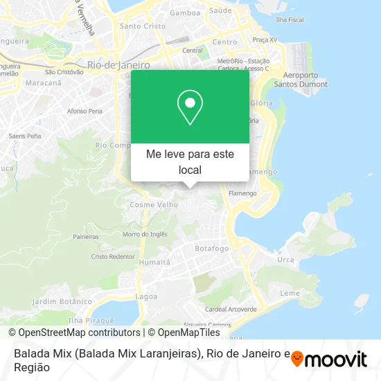 Balada Mix (Balada Mix Laranjeiras) mapa