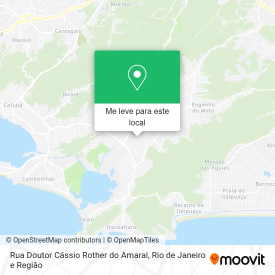 Rua Doutor Cássio Rother do Amaral mapa