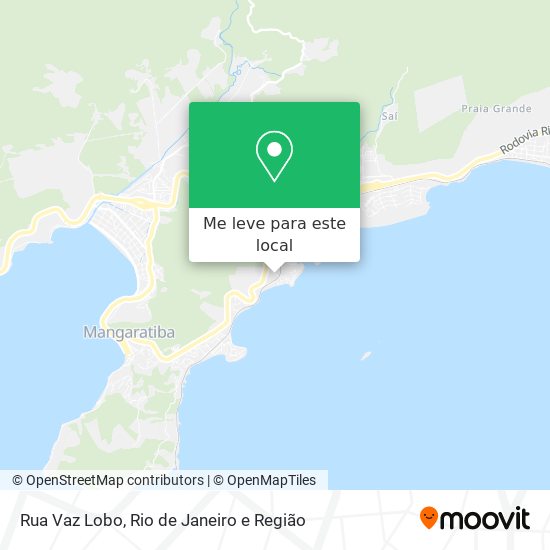 Rua Vaz Lobo mapa