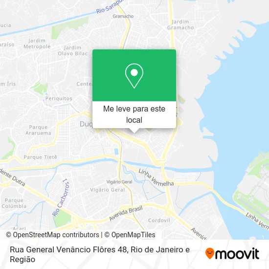 Rua General Venâncio Flôres 48 mapa