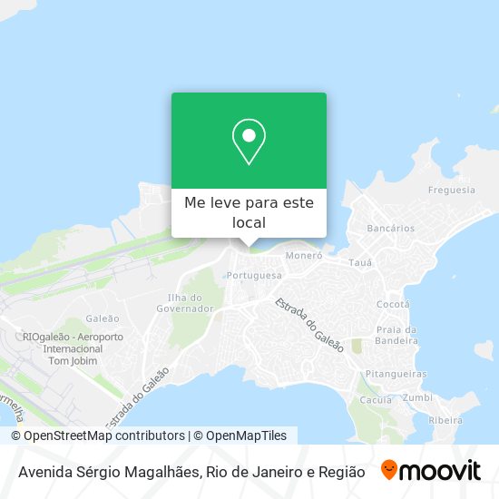 Avenida Sérgio Magalhães mapa