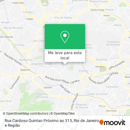 Rua Cardoso Quintao Próximo ao 315 mapa