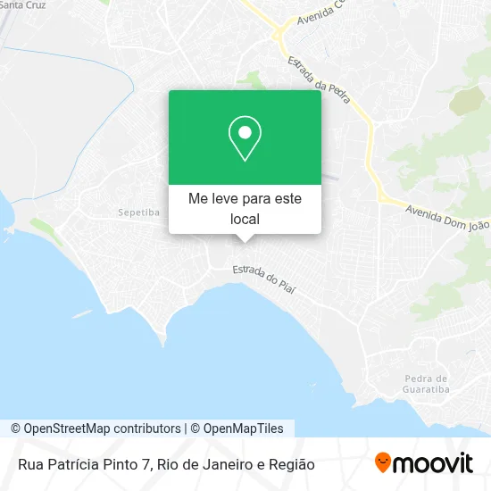 Rua Patrícia Pinto 7 mapa
