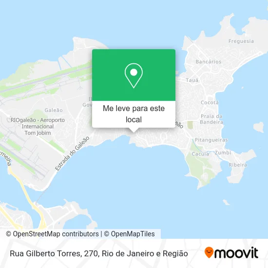 Rua Gilberto Torres, 270 mapa
