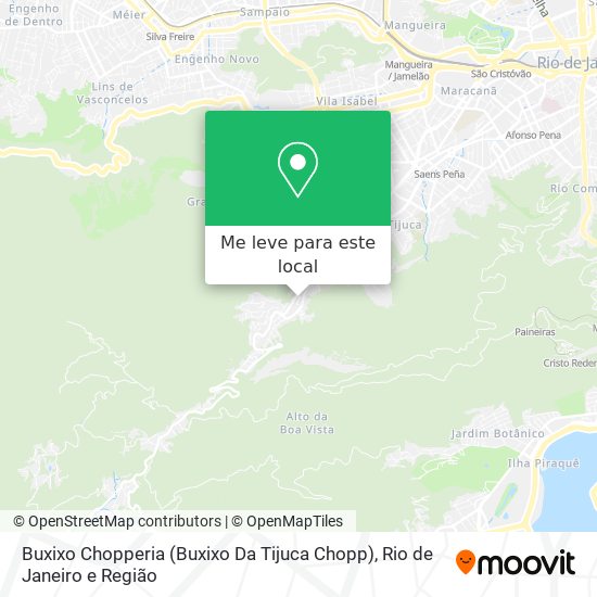 Buxixo Chopperia (Buxixo Da Tijuca Chopp) mapa