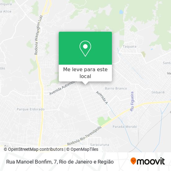 Rua Manoel Bonfim, 7 mapa