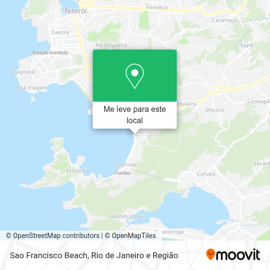 Sao Francisco Beach mapa