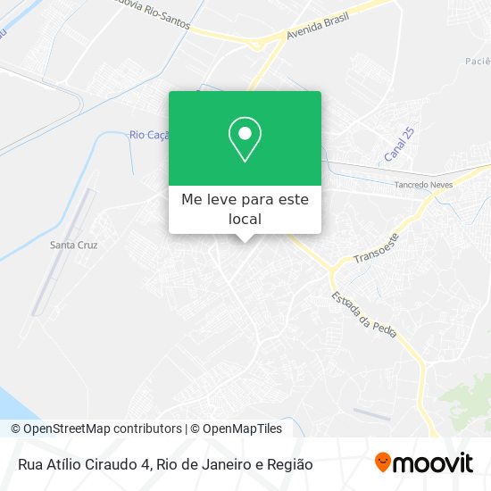 Rua Atílio Ciraudo 4 mapa