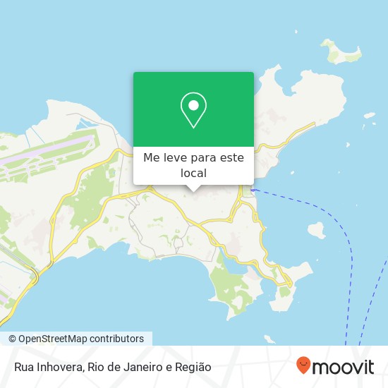 Rua Inhovera mapa