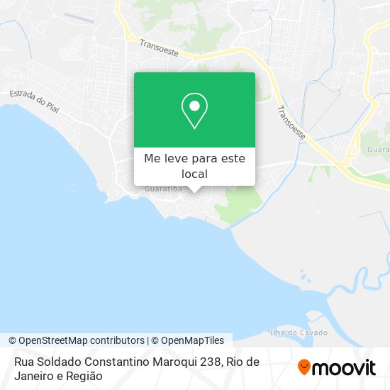 Rua Soldado Constantino Maroqui 238 mapa