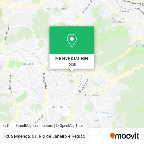 Rua Maença, 61 mapa