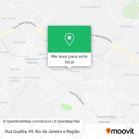 Rua Guaíba, 49 mapa