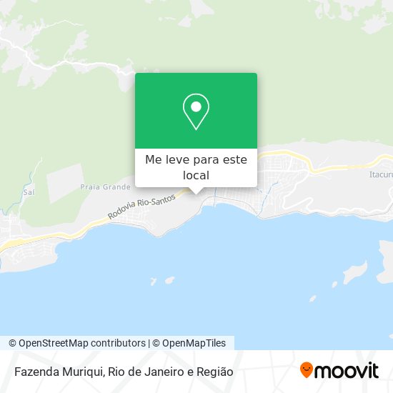 Fazenda Muriqui mapa