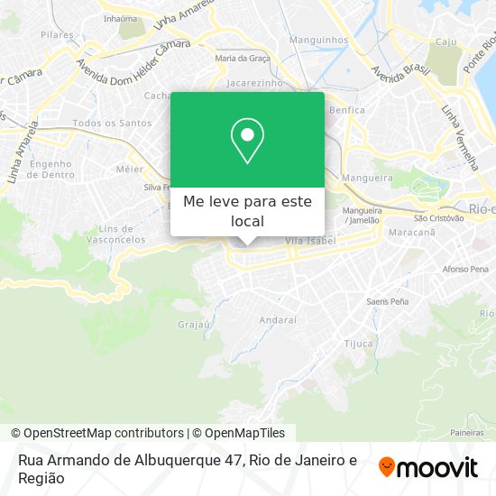 Rua Armando de Albuquerque 47 mapa