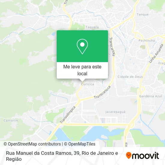 Rua Manuel da Costa Ramos, 39 mapa