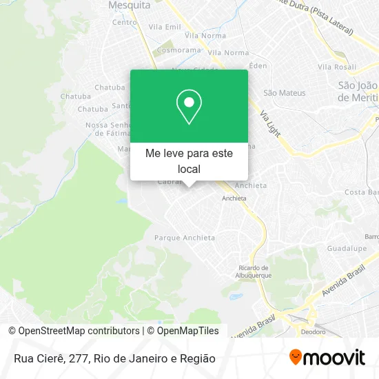 Rua Cierê, 277 mapa
