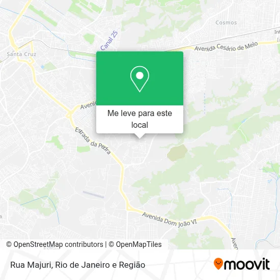 Rua Majuri mapa