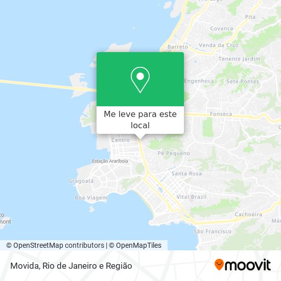 Movida mapa