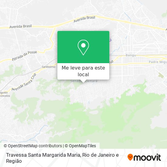 Travessa Santa Margarida Maria mapa