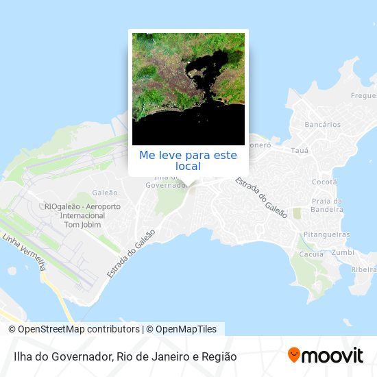 Ilha do Governador mapa