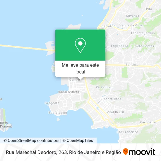 Rua Marechal Deodoro, 263 mapa