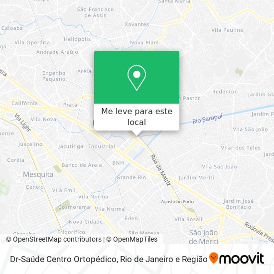 Dr-Saúde Centro Ortopédico mapa