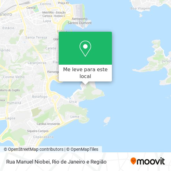 Rua Manuel Niobei mapa