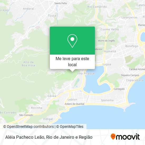 Aléia Pacheco Leão mapa