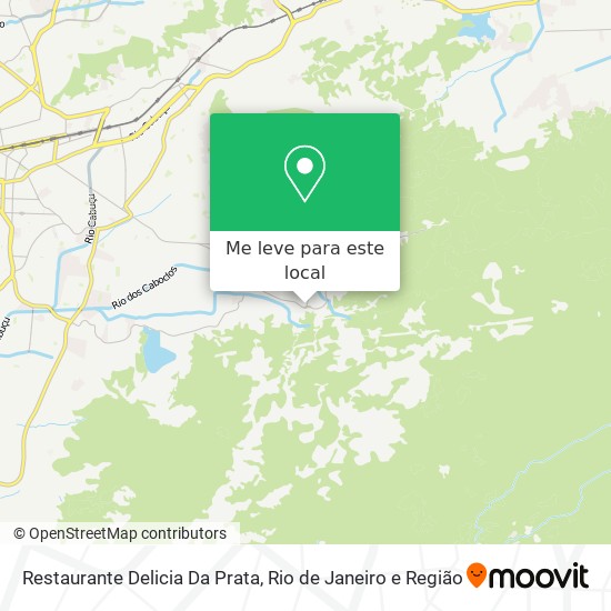 Restaurante Delicia Da Prata mapa