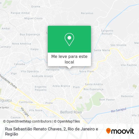 Rua Sebastião Renato Chaves, 2 mapa