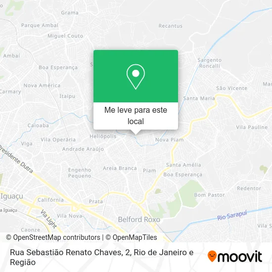 Rua Sebastião Renato Chaves, 2 mapa