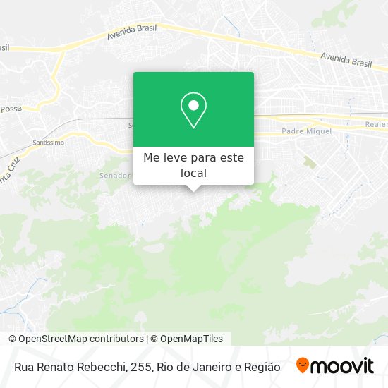 Rua Renato Rebecchi, 255 mapa